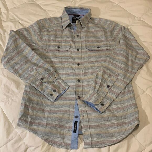MARMOT, long sleeved button down, cotton/polyester, near new, medium - Picture 1 of 10